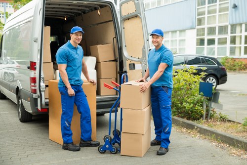 Professional movers planning an office relocation in Waterloo