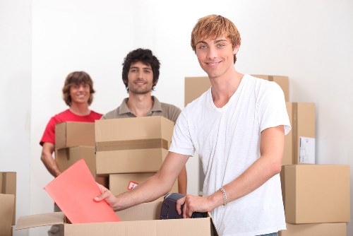Professional planners organizing a Waterloo move